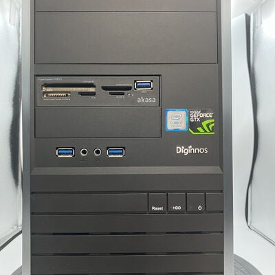 【新潟店】中古  THIRDWAVE Monarch XH (i7 8700/16GB/SSD500GB/HDD1TB/GTX1050Ti/W11P) 3290007421 