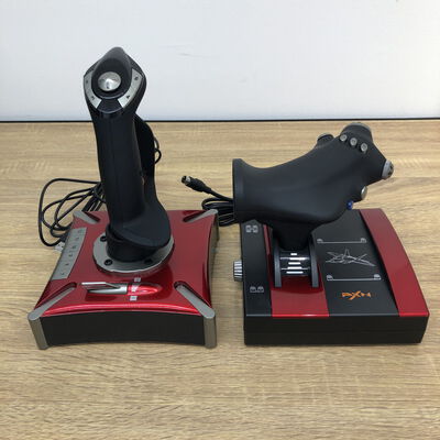 【津ラッツ店】中古  PXN フライトシミュレーション スロットル ＆ ジョイスティックコントローラー[PXN-2119II-SE] 4990001687 