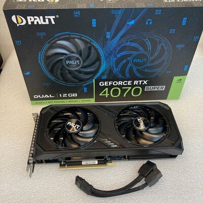 【京都店】中古  Palit NED407S019K9-1043D (RTX4070 SUPER 12GB) 163398 
