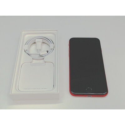 【前橋ｲﾝﾀｰｱｶﾏﾙ店】中古  Apple iPhoneSE 4.7インチ (第2世代/2020) 128GB (PRODUCT)RED 国内版SIMロックフリー MXD22J/A 142460 