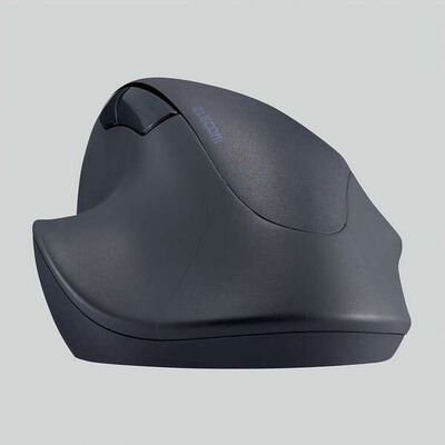 エレコム  M-XGXL30DBSKBK (静音 2.4GHz無線マウス "EX-G"5ボタン XLサイズ ブラック) 