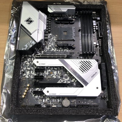 【甲府飯田店】中古  ASRock X570 Steel Legend (X570 AM4 ATX DDR4) 140058 