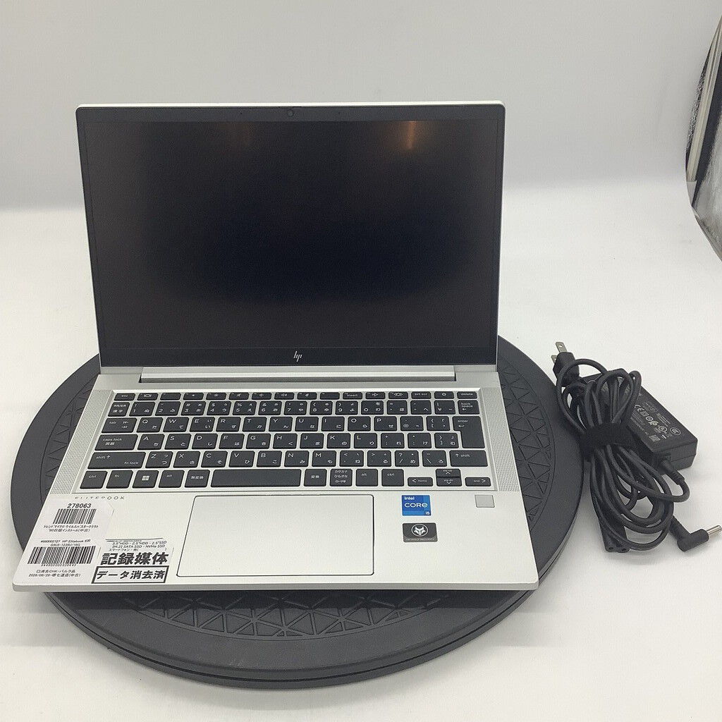 中古 HP Elitebook 630 G9(i5-1235U/16GB/SSD256GB/W11P) 4660002727