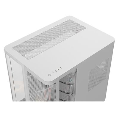 Corsair  AIR 5400 RS-R ARGB Tempered Glass White CC-9011319-WW (E-ATX ガラス ホワイト) 