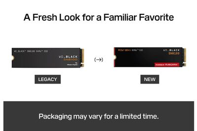 Western Digital  WD Black SN8100 WDS400T1X0M (M.2 2280 4TB) 