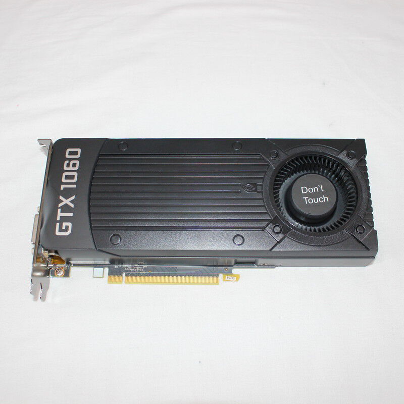 中古 ZOTAC GeForce GTX 1060 3GB GDDR5 ZT-P10610D-10B（GTX