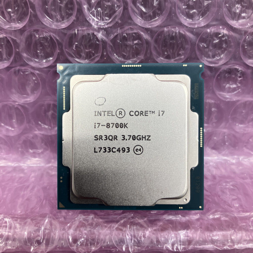 中古 INTEL Core i7 8700K (1151/3.70GHz/12M/C6/T12) 136197 （374415