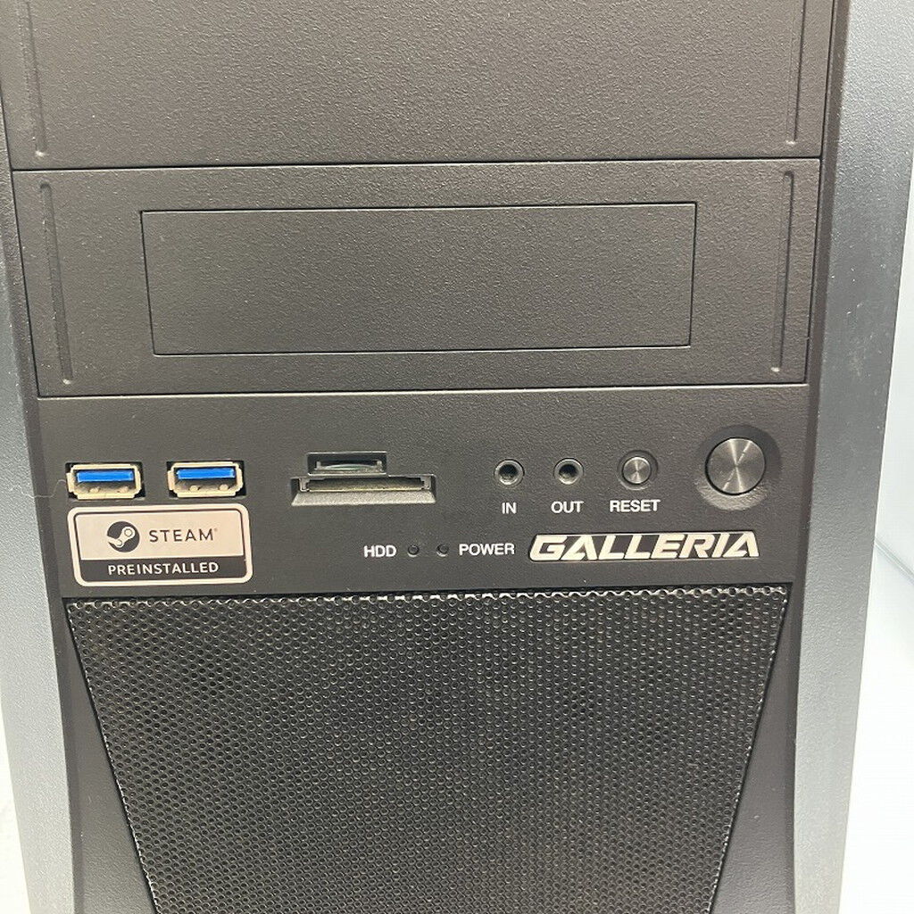中古 THIRDWAVE GALLERIA AXV (Ryzen 7 3700X/32GB/SSD512GB/HDD2TB