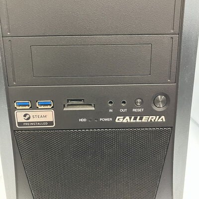 【新潟店】中古  THIRDWAVE GALLERIA AXV (Ryzen 7 3700X/32GB/SSD512GB/HDD2TB/RTX2060 SUPER) 3290007618 