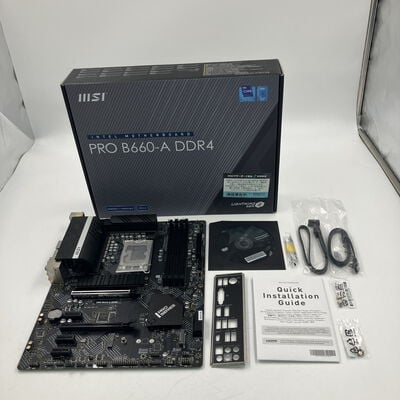 【なんば店】中古  MSI PRO B660-A DDR4 (B660 1700 ATX DDR4) 3280023029 