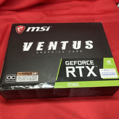 【千葉店】中古  MSI GeForceRTX2060 VENTUS 6G OC(RTX2060 6G GDR6) 138899 