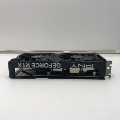 【福井日之出店】中古  PNY GeForce RTX 4060 8GB VERTO ダブルファン VCG40608DFXPB1（RTX4060 8GB） 3480041242 