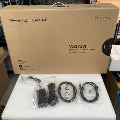 【京都店】中古  Viewsonic VX2728J-7 (27"W 2H1DP 0.5ms IPS 180Hz) 3180006028 