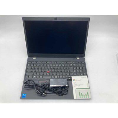 【郡山安積店】中古  LENOVO ThinkPad L15 Gen2 (INTEL Core i5-1135G7 2.4GHz/16GB/SSD256GB/-/オンボード/15.6/1920x1080/Wi-Fi/WEBCAM/W11P/Microsoft Office Home and Business 2024) 185496 