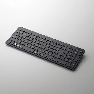 エレコム  Bluetooth超薄型コンパクトキーボード TK-FBP101BK (ブラック) 