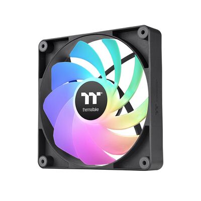 Thermaltake  CT120 Reverse ARGB Sync PC Cooling Fan 2 Pack CL-F173-PL12SW-A (2個パック ブラック) 