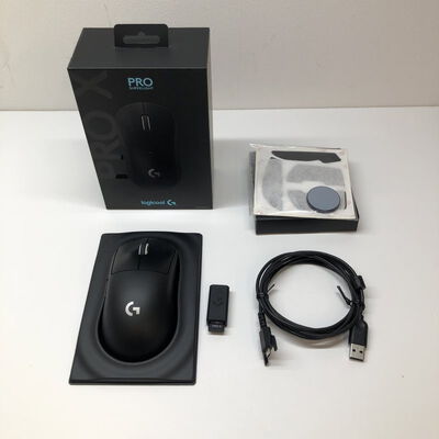 【津ラッツ店】中古  Logicool PRO X SUPERLIGHT Wireless Gaming Mouse G-PPD-003WL-BK 146967 