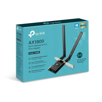 TP-Link  Archer TX20E (AX1800 Wi-Fi 6 Bluetooth 5.2 PCIeアダプター) 