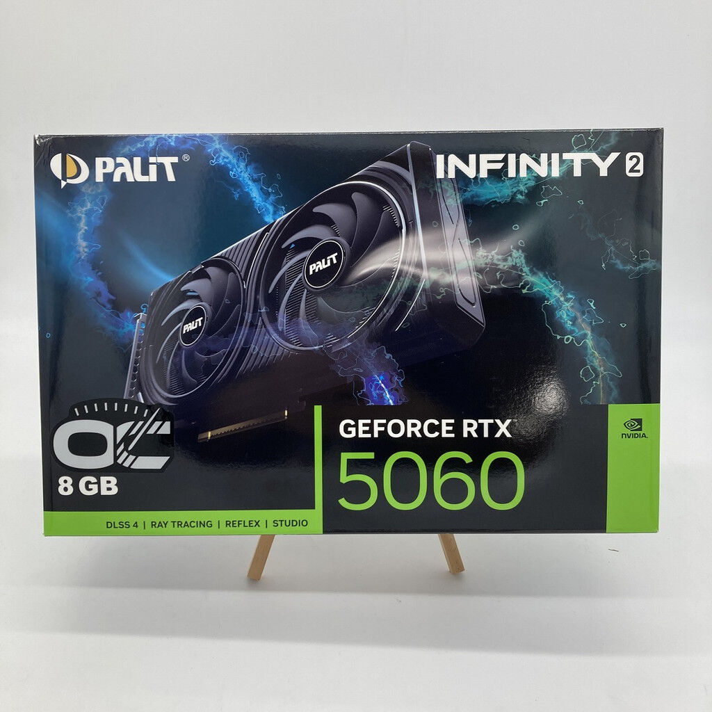 中古 Palit NE75060V19P1-GB2063L(RTX5060 Infitnity2 OC) 188979