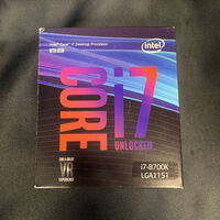 中古  INTEL Core i7 8700K (1151/3.70GHz/12M/C6/T12) 136197 