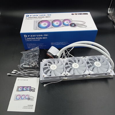 【大須店】中古  ﾄﾞｽﾊﾟﾗｾﾚｸﾄ L360M-RGB-WH(360mm ARGB 水冷) 3120022287 