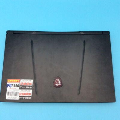 【秋葉原本店】中古  MSI_MS-17E7(i7-10750H/16GB/SSD256GB/HDD1TB/RTX2060/W11H) 3410013574 