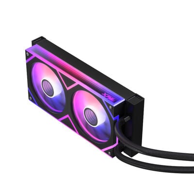 ADATA  LEVANTE II 240 オールインワン CPU 水冷クーラー LEVANTEII240-BKCWW (240mm ブラック) 