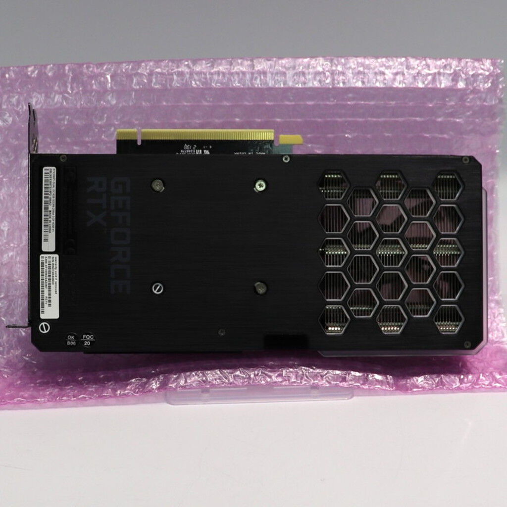中古 【LHR版】Palit NE6306TS19P2-190AD V1 (RTX3060Ti Dual OC V1
