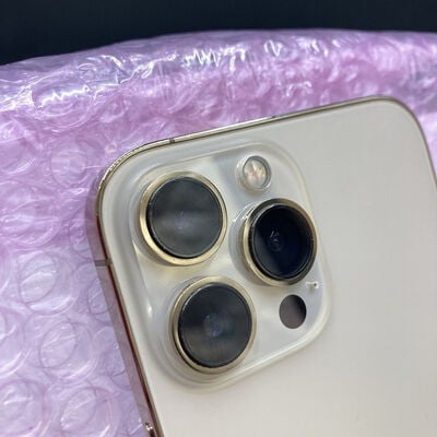 【熊本浜線店】中古  【au版SIMフリー】Apple iPhone13 Pro Max 6.7インチ 128GB ゴールド MLJ63J/A 147512 