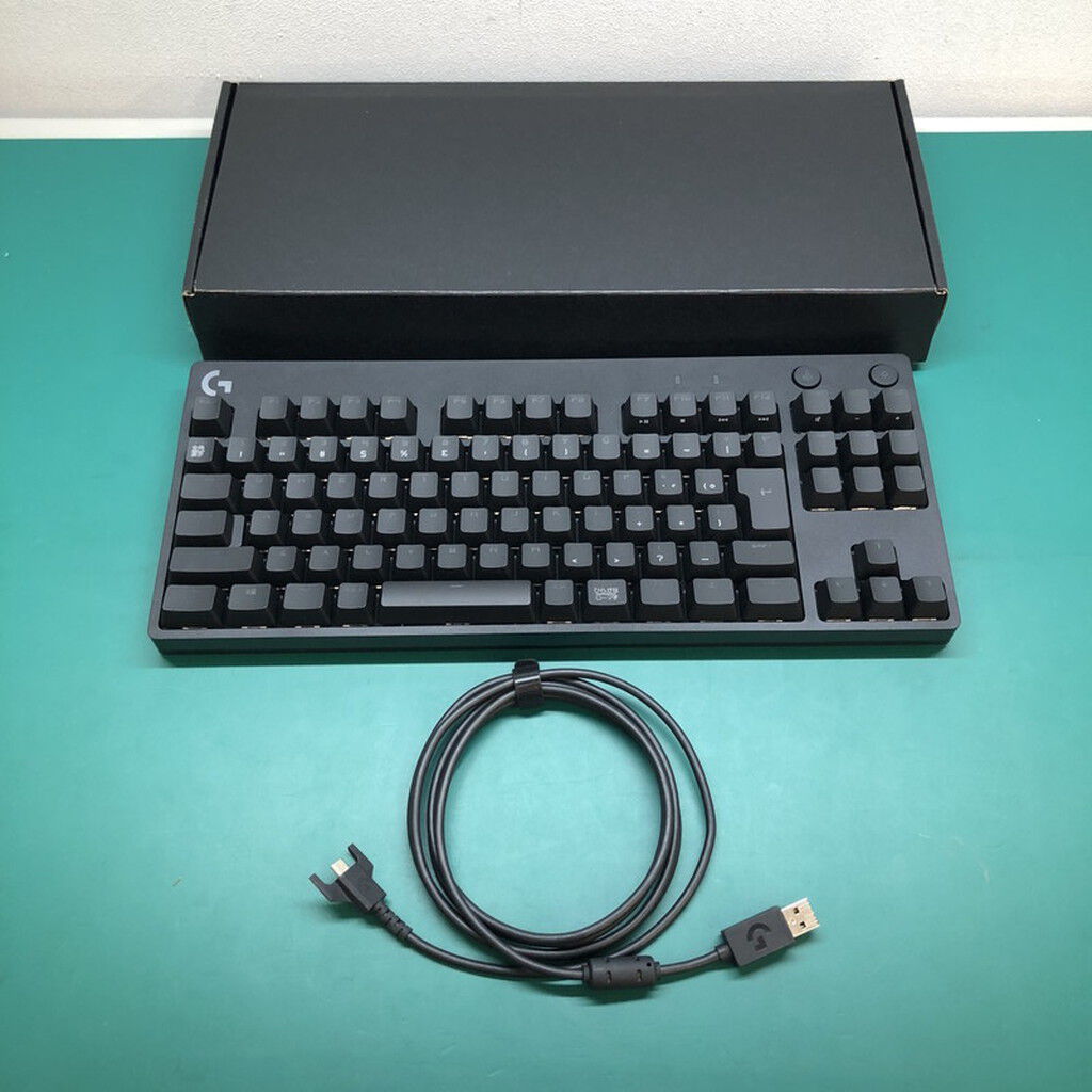中古 Logicool G-PKB-002CK (有線 ｹﾞｰﾐﾝｸﾞｷｰﾎﾞｰﾄﾞ) 158801 （287569