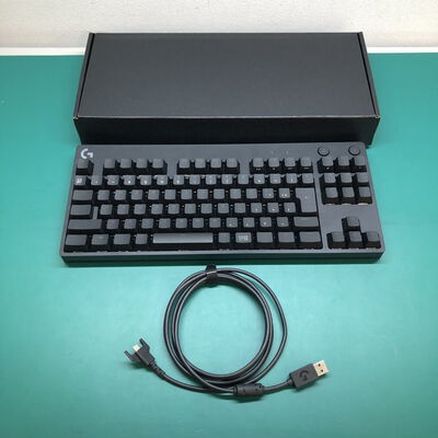 【津ラッツ店】中古  Logicool G-PKB-002CK (有線 ｹﾞｰﾐﾝｸﾞｷｰﾎﾞｰﾄﾞ) 158801 