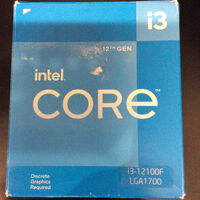 中古  INTEL Core i3 12100F  (1700/3.3G/12M/C4/T8) 148617 