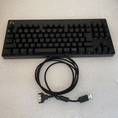 【京都店】中古  Logicool G-PKB-002LN (有線 ｹﾞｰﾐﾝｸﾞｷｰﾎﾞｰﾄﾞ) 158800 