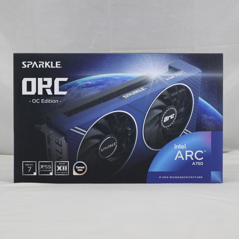 中古 SPARKLE Intel Arc A750 ORC OC Edition（A750 8GB） 3480029464 ｜  パソコン通販のドスパラ【公式】