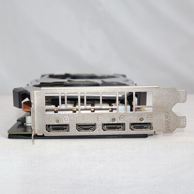 【通販センター】中古  MSI GTX 1660 SUPER VENTUS XS (GTX1660SUPER 6GB) 201130 