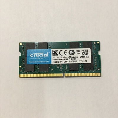 【松山環状枝松店】中古  PC4-21300 16GB ノート用(DDR4-2666) 150696 