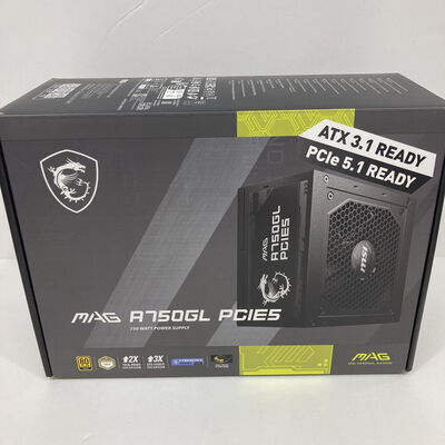 【神戸・三宮店】中古  MSI MAG A750GL PCIE5(ATX3.1 750W 80+G) 3430005965 