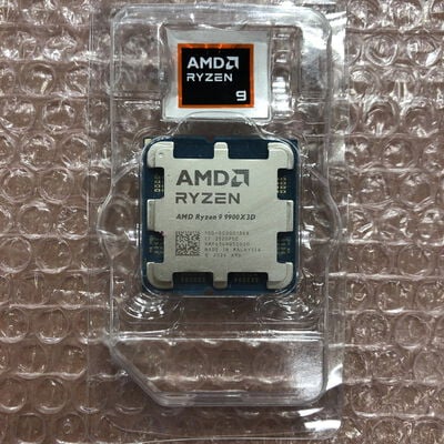 【宮崎恒久店】中古  AMD Ryzen 9 9900X3D (AM5/4.4GHz/140M/C12/T24/120W) 1460026288 
