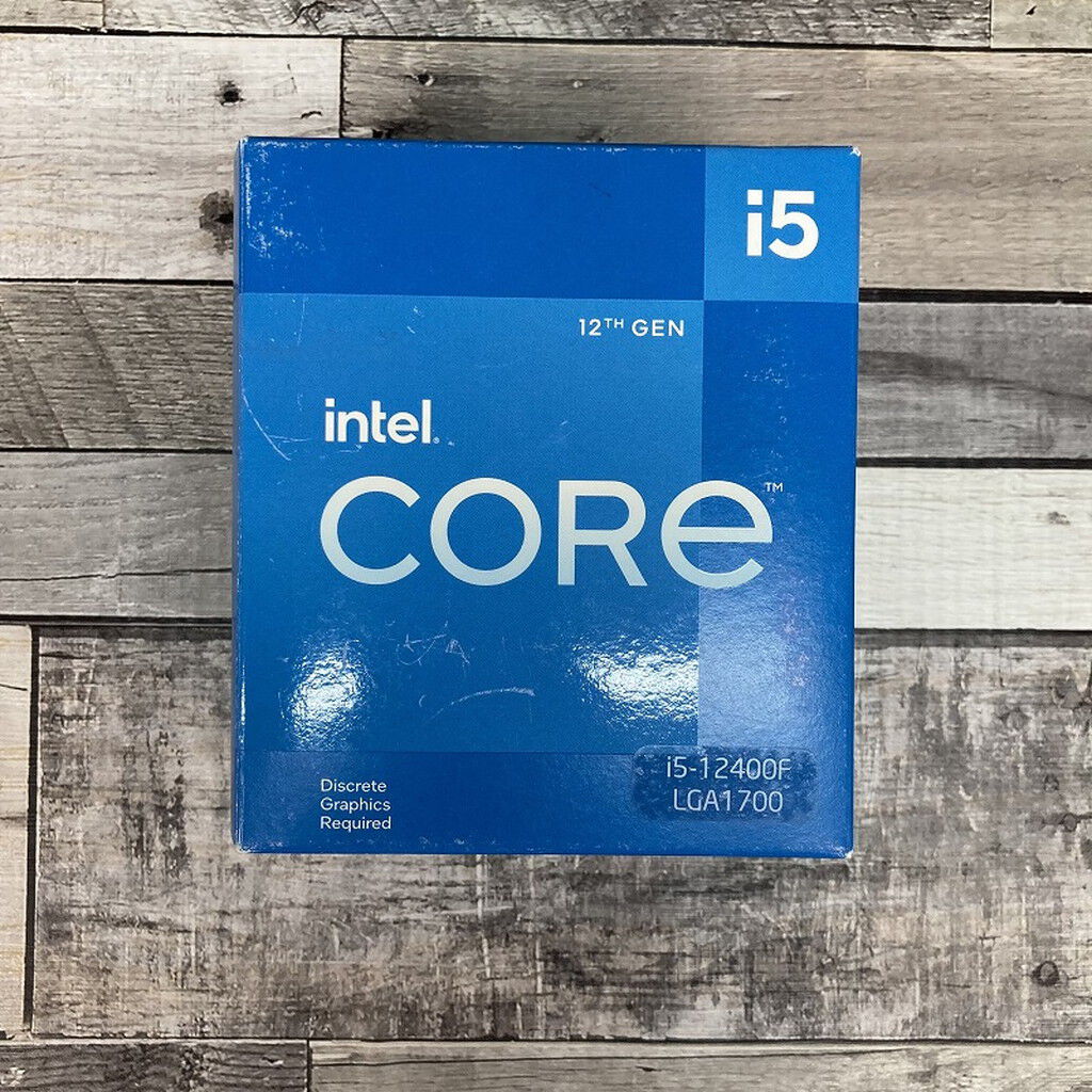 Intel Core i5-12400F LGA1700　中古　動作確認済み 中古 INTEL Core i5 12400F (1700/2.5G/18M/C6/T12) 148615 （320044