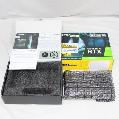 【通販センター】中古  ZOTAC GAMING GeForce RTX 3060 Ti Twin Edge OC ZT-A30610H-10M（RTX3060Ti 8GB） 3480035048 