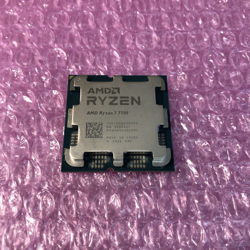 中古 AMD Ryzen 7 7700 (AM5/3.8GHz/40M/C8/T16/65W) 1460024624