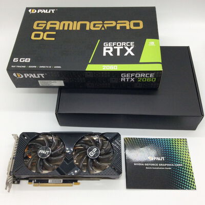 【浜松店】中古  Palit NE62060T18J9-1062A(RTX2060 6GB GamingProOC) 138904 