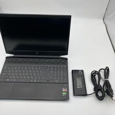 【なんば店】中古  HP Pavilion Gaming Laptop 15 (Ryzen 5 4600H/32GB/SSD512GB+HDD1TB/GTX1650/WLAN/15.6FHD) 3280023901 