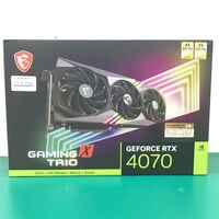 中古  MSI GeForce RTX 4070 GAMING X TRIO 12G (RTX4070 12GB) 157128 