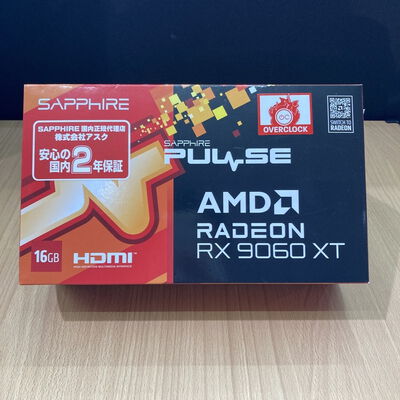 【甲府飯田店】中古  SAPPHIRE PULSE Radeon RX 9060 XT GAMING OC 16GB (RX9060XT 16G) 179905 