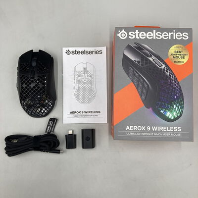 【熊本浜線店】中古  SteelSeries Aerox 9 Wireless (62618J) 158776 