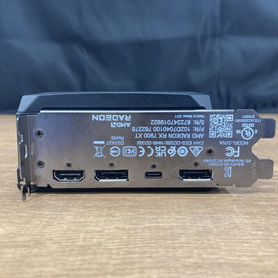 【静岡東瀬名店】中古  SAPPHIRE AMD RADEON RX7900XT GAMING GRAPHICS CARD 20GB 5140001862 