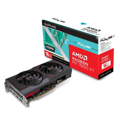 SAPPHIRE  PULSE RADEON RX 7600 XT GAMING OC 16GB GDDR6 (11339-04-20G) 