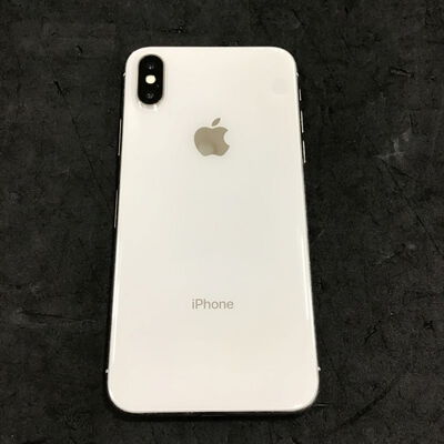 【静岡東瀬名店】中古  【SIMロック解除済み】【SoftBank】 iPhoneX 256GB (シルバー) MQC22J/A 155249 