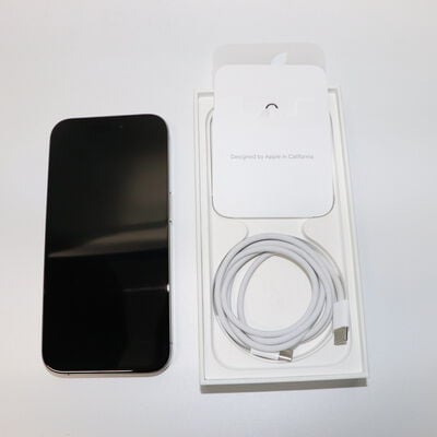 【札幌店】中古  【国内版SIMフリー】Apple iPhone15 Pro 6.1インチ 128GB ナチュラルチタニウム MTU93J/A 161194 